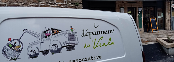 LE DÉPANNEUR, l’épicerie associative du Viala du Tarn, Aveyron