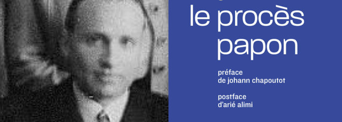 Le procès Papon, avec Jean-Jacques GANDINI